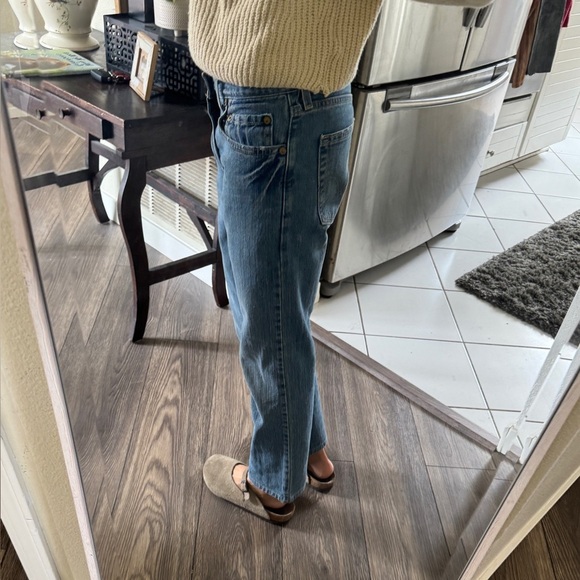 Vintage 1988 Levi's 514 slim straight Blue Jeans Classic Style size 28 - Picture 13 of 14